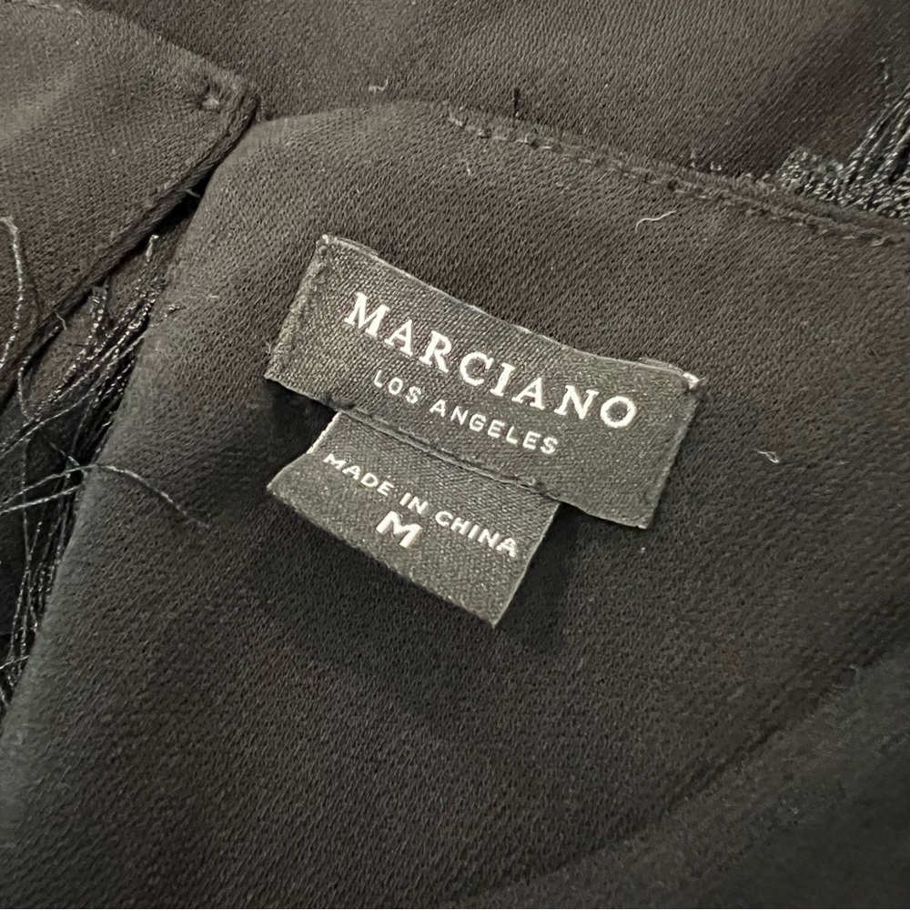 Marciano Tassel Open Back Sleeveless Top - Picture 3 of 4